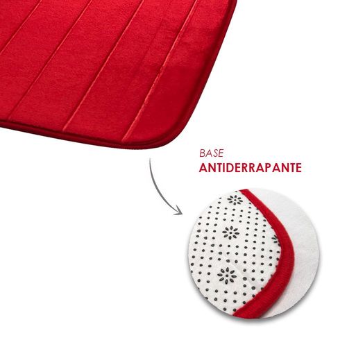 dao1ovgtd9d-lg.jpg Tapete Soft para Banheiro Antiderrapante 40x60cm - Vermelho