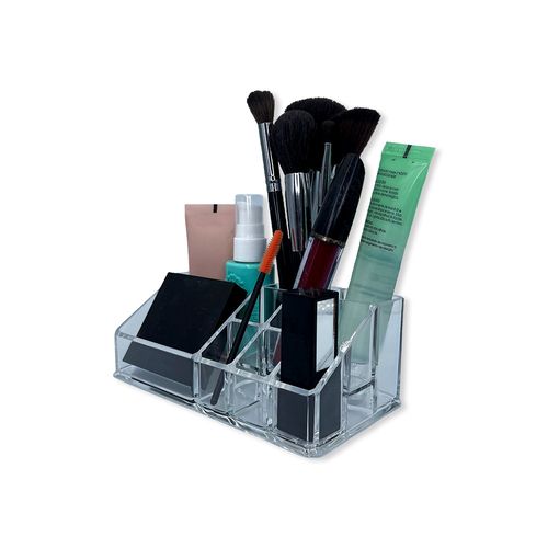Organizador Maquiagem Caixa Acrílico Transparente Portátil