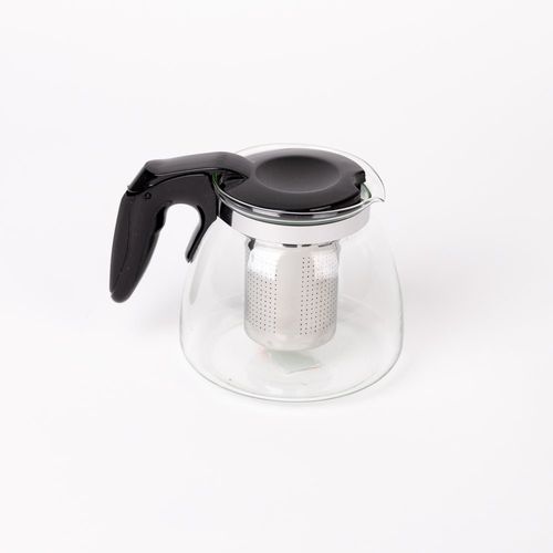 Chaleira de Vidro 350ml - Preta