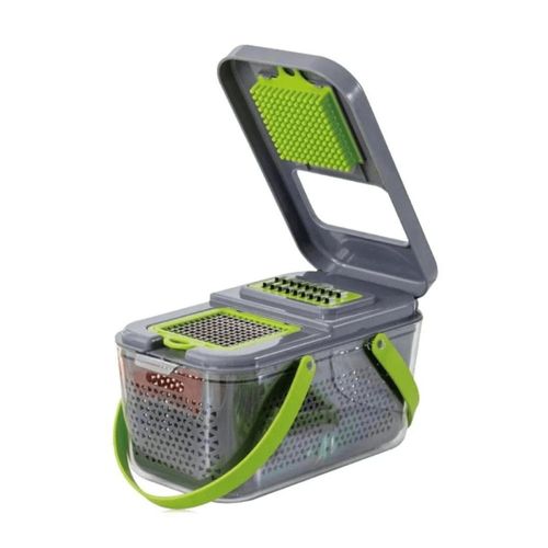 Conjunto Cortador e Ralador de Vegetais Com 22 Peças