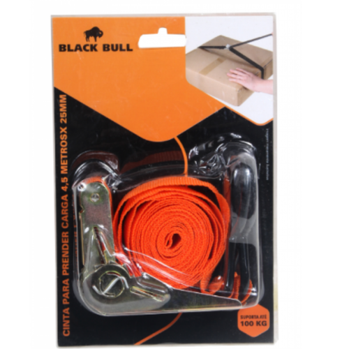 Cinta Prendedor Fixador De Cargas Catraca 100kg