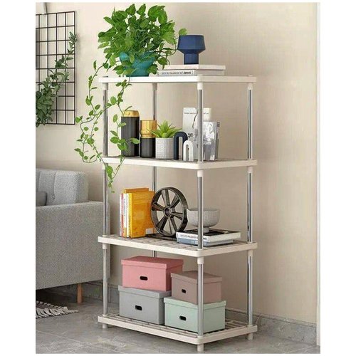 Estante Organizadora Multiuso 4 prateleiras - Branca