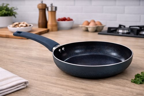 Frigideira Cerâmica Antiaderente Alumínio Preto Vermelho 20 Cm