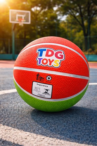 Bola De Basquete Infantil Vinil Texturizada Esportivo