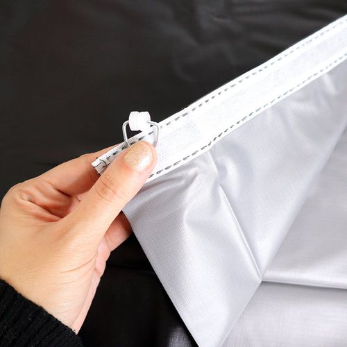 Cortina Blackout Preto - 280x280cm - P/ Trilho