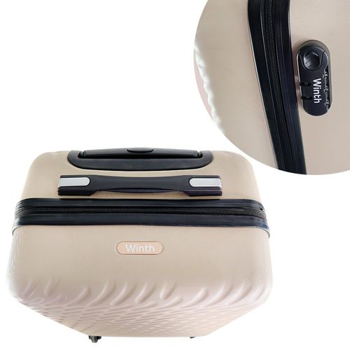 Kit De 3 Malas De Viagem Bege