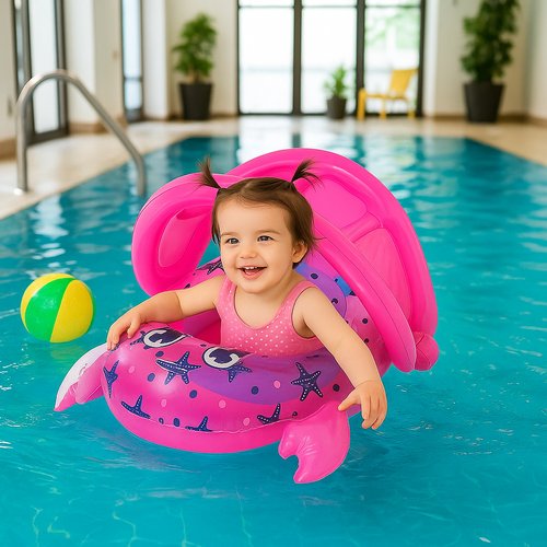 Bote Infantil Caranguejo - Rosa