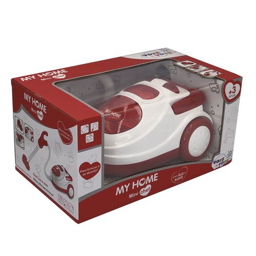 Aspirador de Pó de Brinquedo com Luz e Som