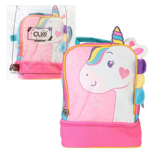 Lancheira Térmica Unicórnio- Rosa