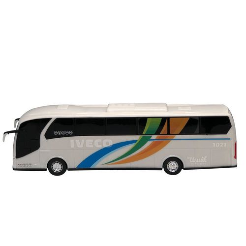 Ônibus de Viagem Iveco Brinquedo Branco