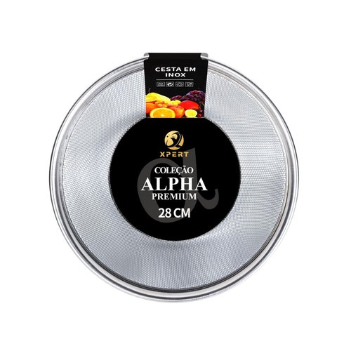 Cesta Em Inox Premium 28cm