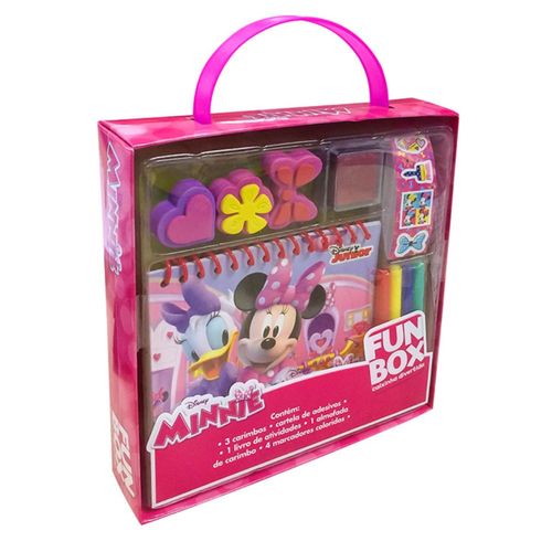 Livro Fun Box Minnie com Acessórios