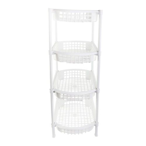 Fruteira Vertical 4 Andares Branca