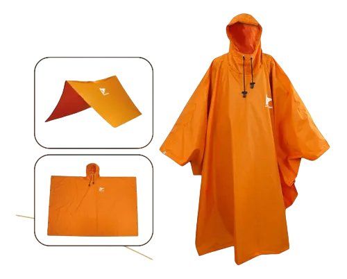 Capa Poncho Pro Legendários - Laranja