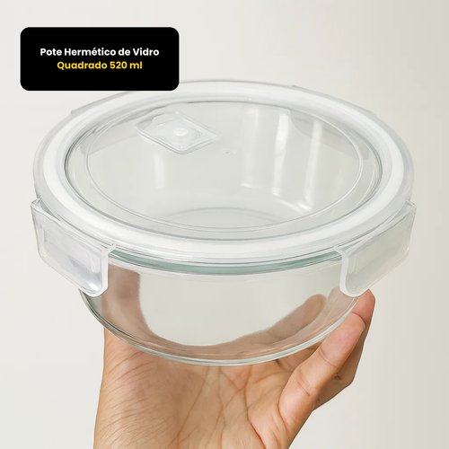 Pote Hermético de Vidro 980 ml