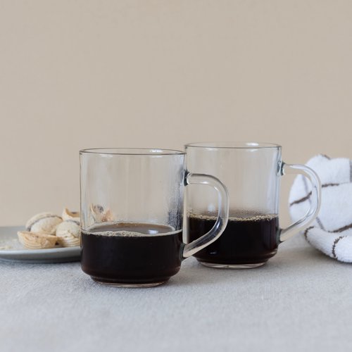 Conjunto 3 Canecas Vidro Clear 250ml