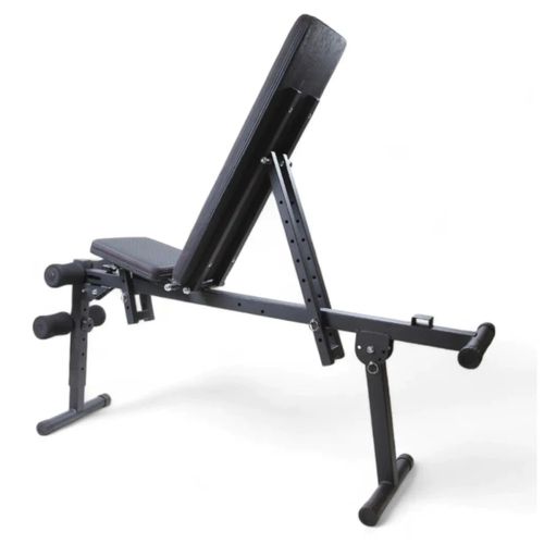 Banco Inclinado Ajustável Academia - Preto