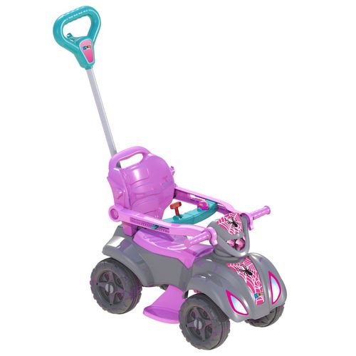 Quadriciclo Infantil Baby Aranha Girl - Rosa