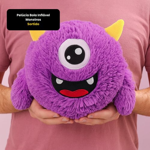 lrhuey0x86n-lg.jpg Pelúcia Bola Inflável Monstros - Sortido