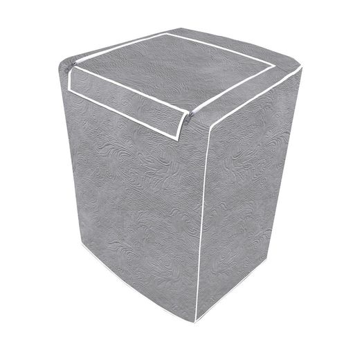 Capa Maquina de Lavar Abertura Superior c/ Ziper Cinza G