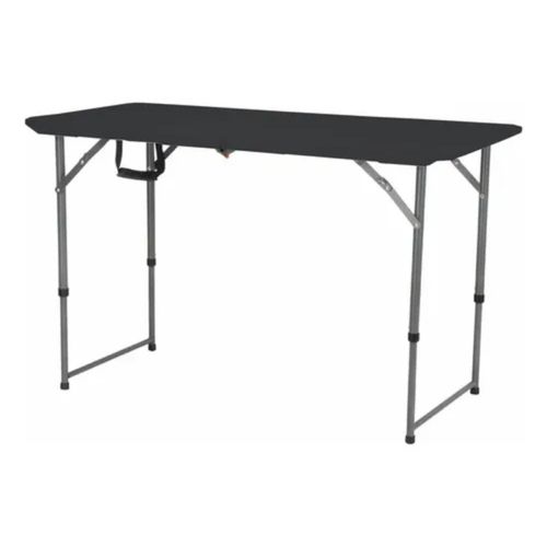 Mesa Robust Dobrável Multiuso 1,20M - Preta