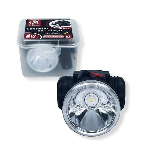 WE DROP - Lanterna Cabeça Led Super Potente Recarregável