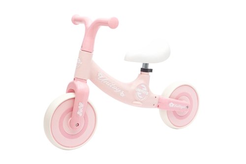Bicicleta de Equilíbrio Infantil Sem Pedal - Rosa
