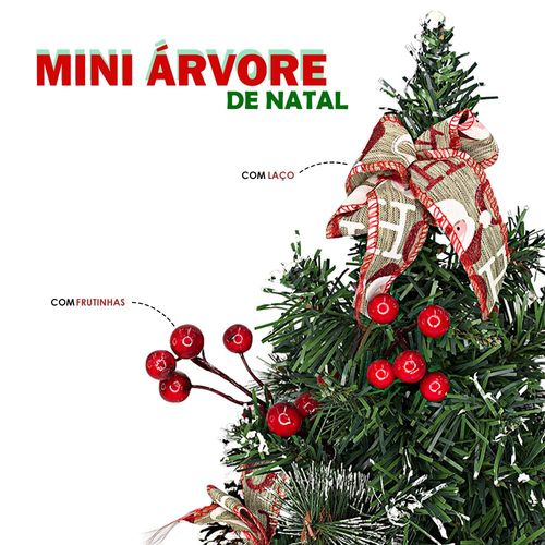 WE DROP - Mini Arvore Natal Pinheiro 26cm