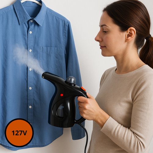 Passadeira A Vapor 127v - Preta