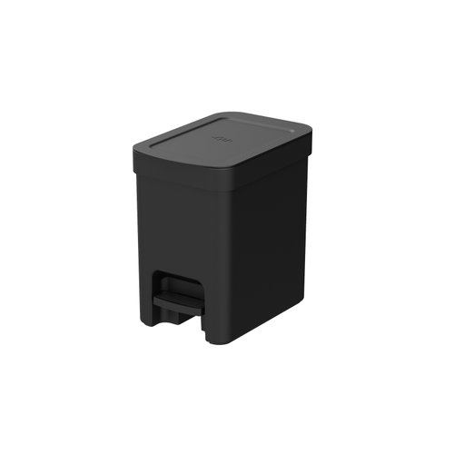 Lixeira Pedal Trium 6l Fechada Sistema Anel Vedação