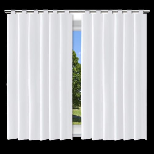 Cortina Blackout Branco - 280x220cm - c/ alça p/ varão