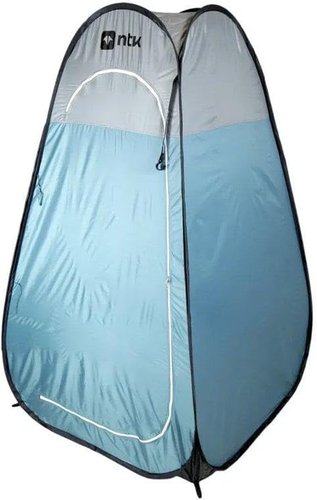 Trocador em Aço e Poliéster - Azul