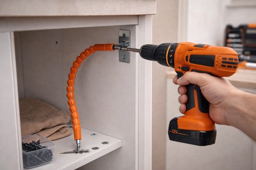 Cabo Extensor Flexível 30 cm - Laranja