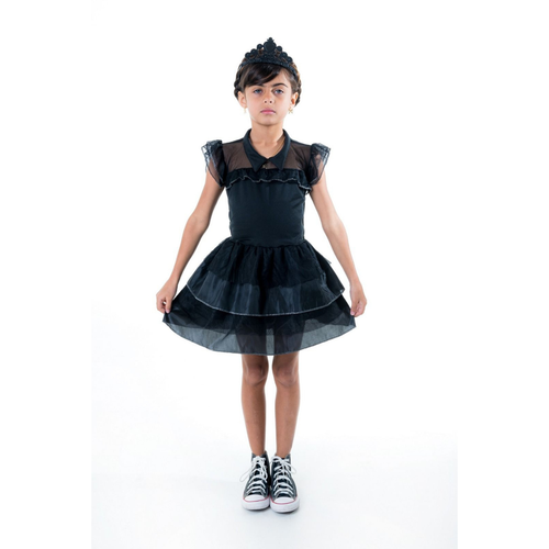 Kit Infantil Fantasia Princesa Bruxinha Festa - P