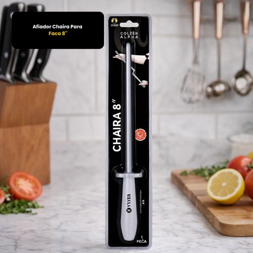 Afiador Chaira Para Faca 8''