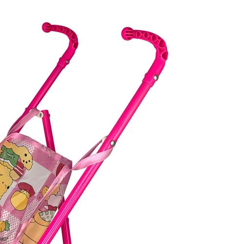 Carrinho De Boneca Dobrável Menina Brinquedo
