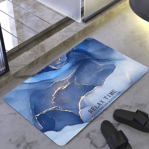 Tapete Retangular Para Banheiro - Sortida