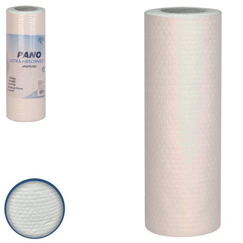 Rolo de Pano Ultra Absorvente Multiuso 50 Folhas