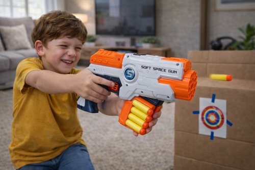 Lança Dardos Com Pente E Refis