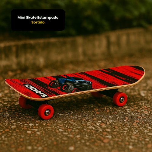 Skate Infantil Estampado - Sortido