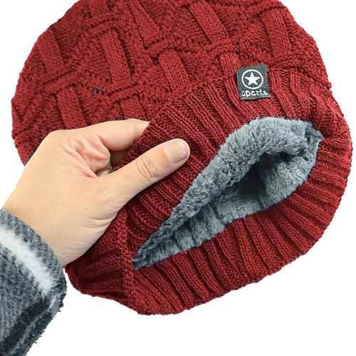 qbkfyeqpqll-lg.jpg Kit Gorro de Frio e Cachecol Estilo Gola - Vinho