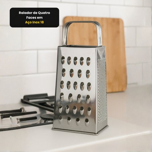 qt8z9az03f-lg.jpg Ralador De Quatro Faces Em Aço Inox 18 Cm
