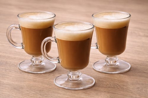 Caneca Cappuccino Vidro 250ml