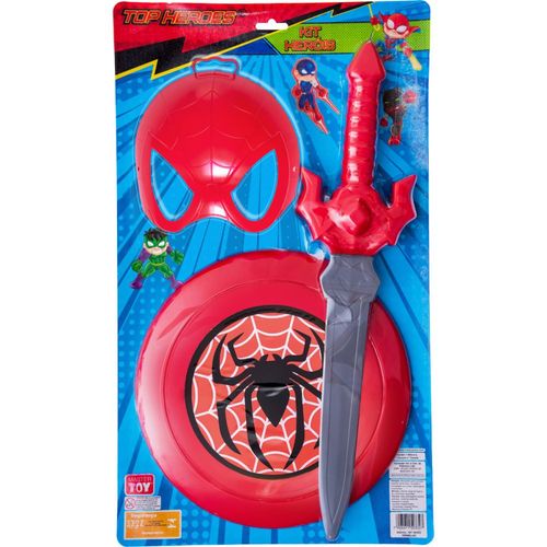 Kit Infantil Fantasia Homem Aranha