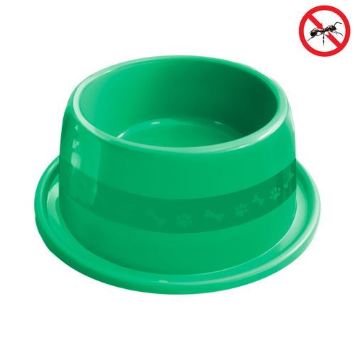 rf0e57iwyk8-lg.jpg Comedouro Para Gatos E Cachorros 1000ml Anti Formiga Grande - Verde