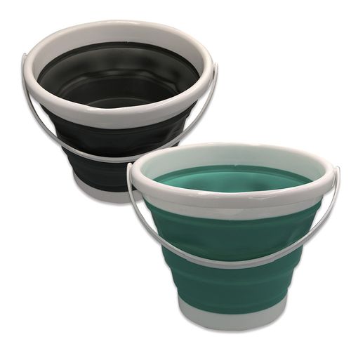 Balde Retratil de Silicone 10 Litros - Cor Sortida
