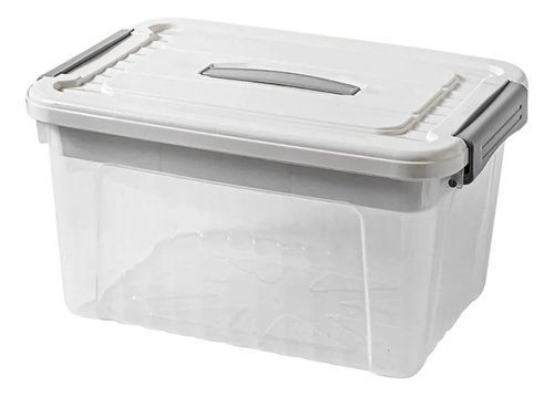 Cesto Multiuso Com Tampa 20 Litros - Branca