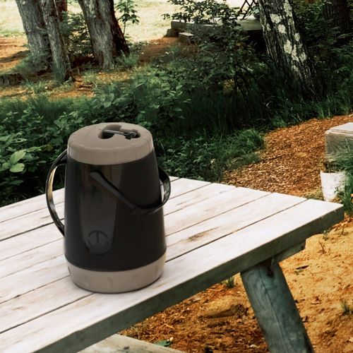 Jarra Térmica Pavia com Alça Dupla de 2,5 Litros com Bico para Chimarrão Chá Café - Preto