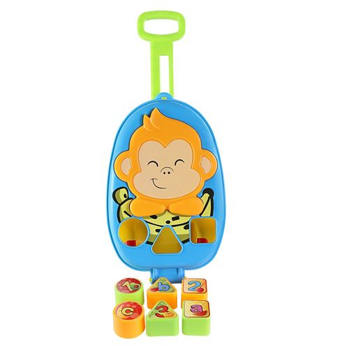Brinquedo Infantil Báu Didático Macaquinho