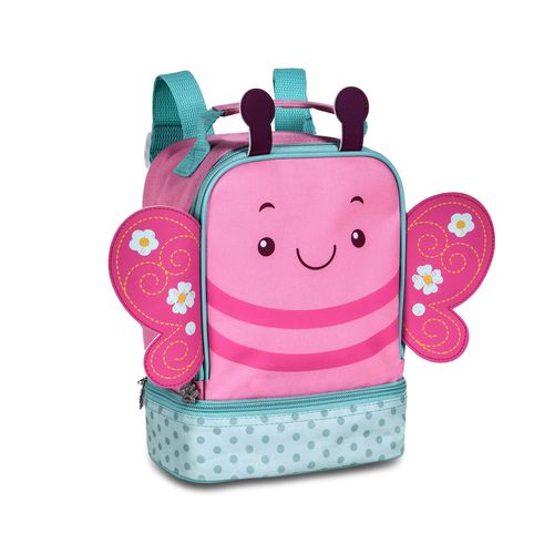 Lancheira Térmica Infantil Escolar Passeio Costas Borboleta